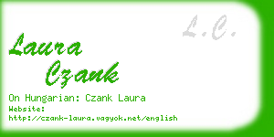 laura czank business card